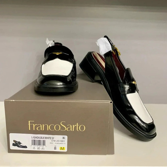 NEW Franco Sarto Giada Slingback Loafer Heel- 8 - Picture 5 of 9